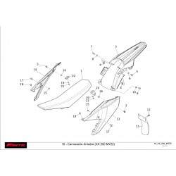 CARROSSERIE ARRIÈRE 250 XX 2022