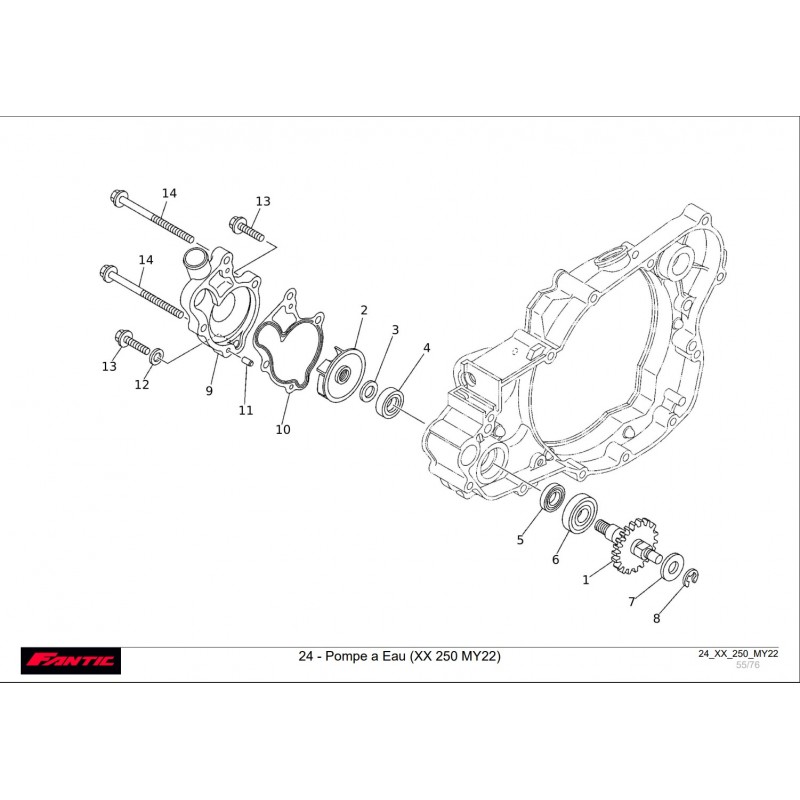 POMPE À EAU 250 XX 22-23