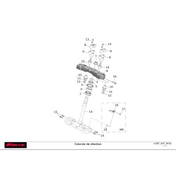 COLONNE DE DIRECTION 250 XXF-XEF 2022