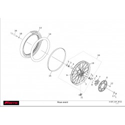 ROUE AVANT 250 XXF-XEF 2022