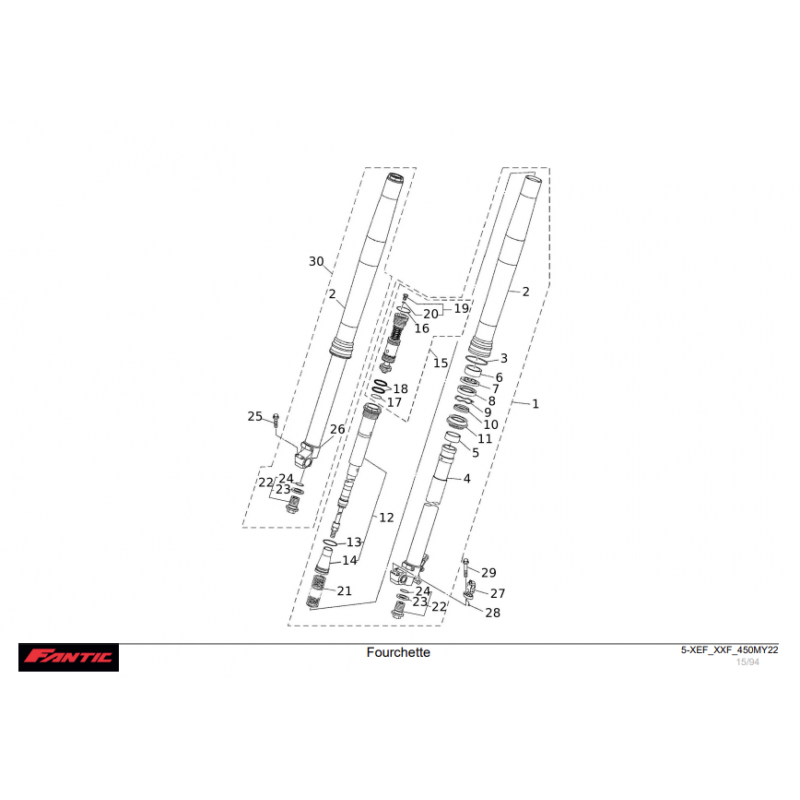 FOURCHE 450 XXF-XEF 2022