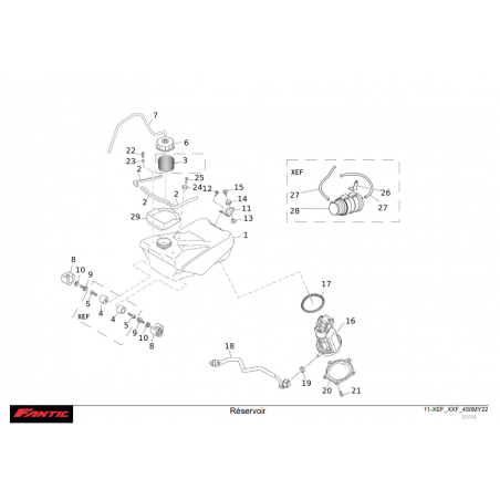 RÉSERVOIR 450 XXF-XEF 2022