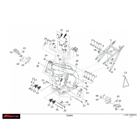 CADRE 450 XXF 2023-2024