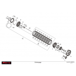 EMBRAYAGE 450 XXF 2023-2024