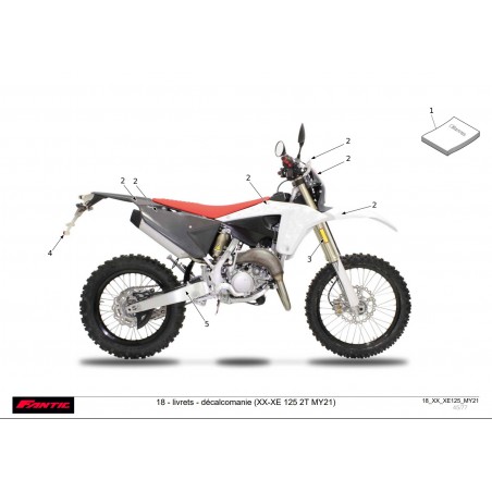 Livret et kit déco 125 xx-xe 2021