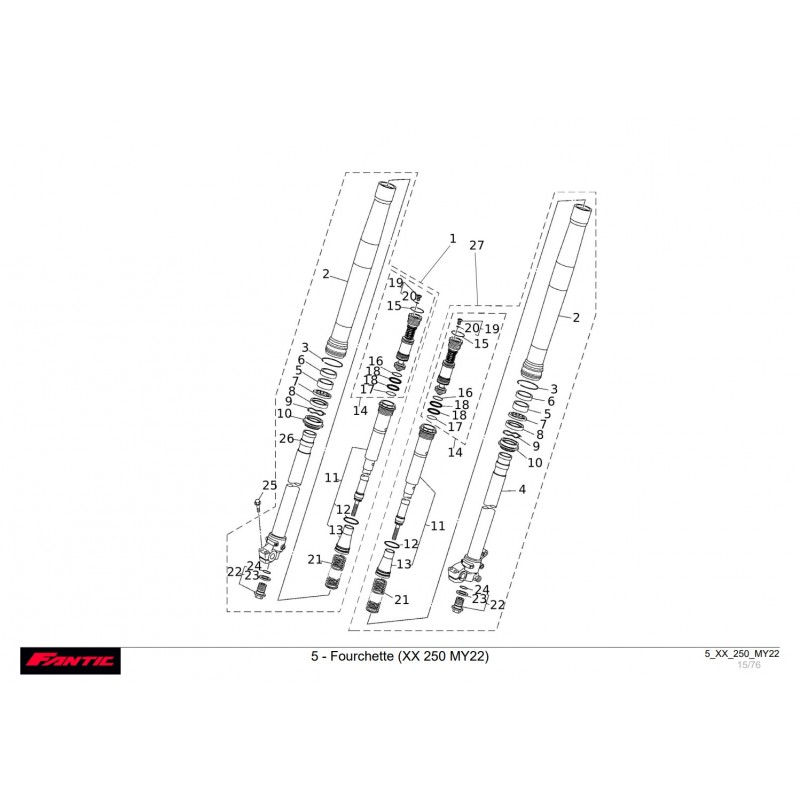 FOURCHE 250 XX 22-23